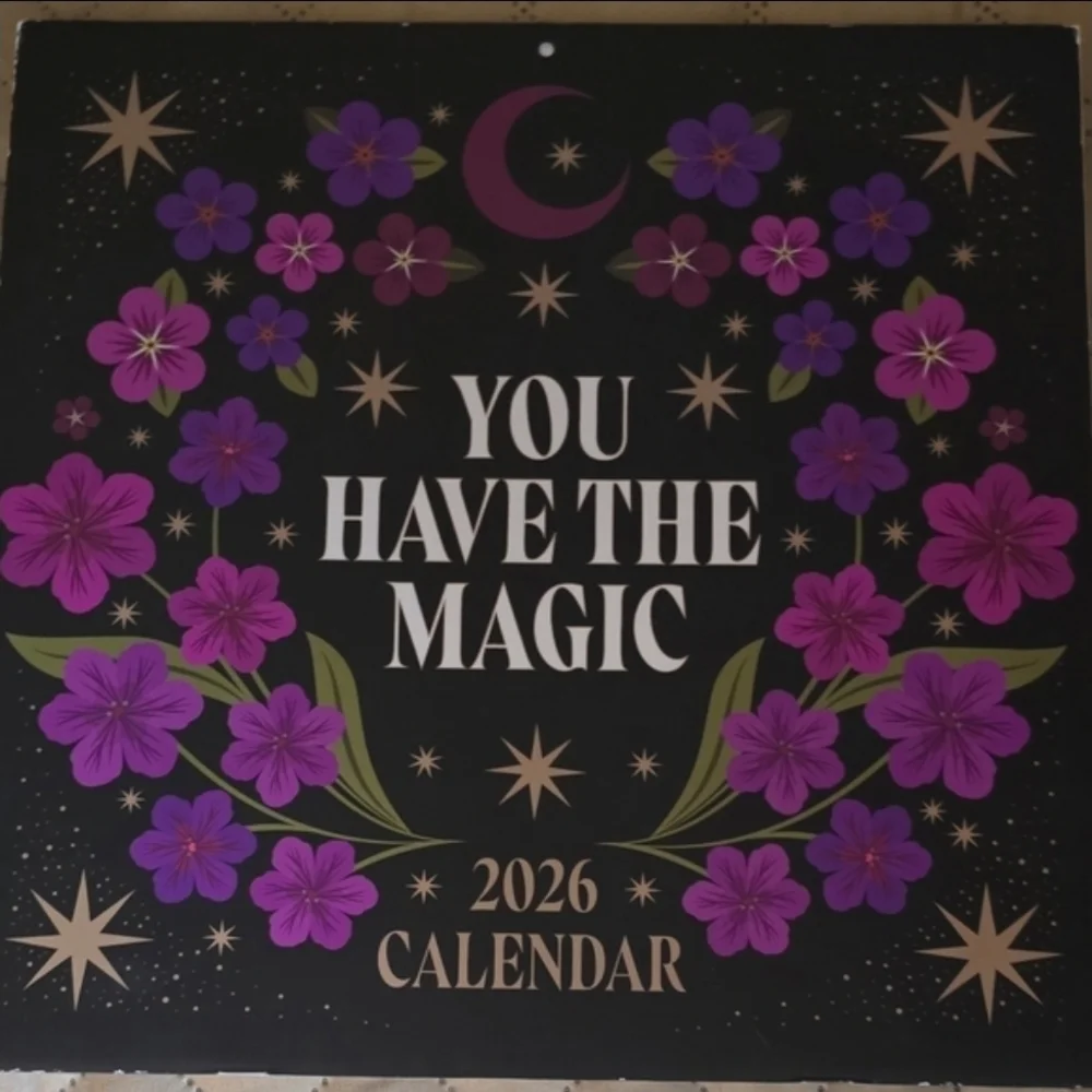 2026 You Have The Magic Calendar Positive Affirmations Self Care Spiritual Gift